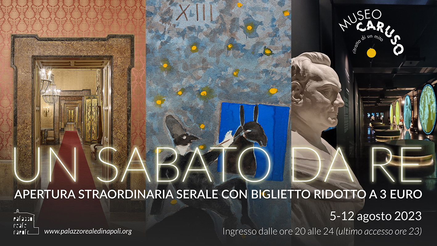 Al Palazzo Reale di Napoli continuano gli appuntamenti con l’iniziativa “Un sabato da Re”